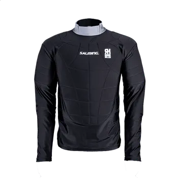 Florbal Salming Goalie Protective Vest E-Series Black/Grey vel. S