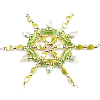 Dětské navlékací korálky Stavebnice vánoční hvězda - Azriel č.3