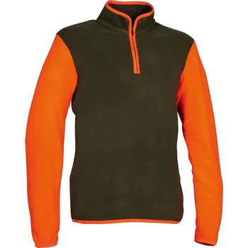 pracovní mikina Pracovní mikina COFRA CHERSON Barva: Hnědá Oranžová, Velikost: 4XL