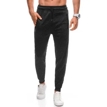 Pánské tepláky P1393 tmavě šedé