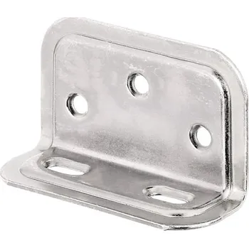 Tesařské kování Spojovací úhelník širokoúhlý ražený 70x40x25 mm galvanicky pozinkovaný