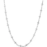 Troli Stylový ocelový náhrdelník s…