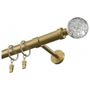 Garnýž Kovová garnýž EXCLUSIVE Antik Ø 28 mm - Gula Bubble