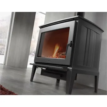 Krbová kamna Litinová kamna E-30 M s ohništěm z bílé litiny