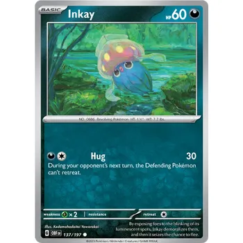 Sběratelská karetní hra Pokémon TCG Inkay 137/197 - Reverse Holo