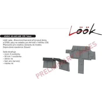 Plastikový model Eduard 1/35 AH-64E LööK (TAKOM)