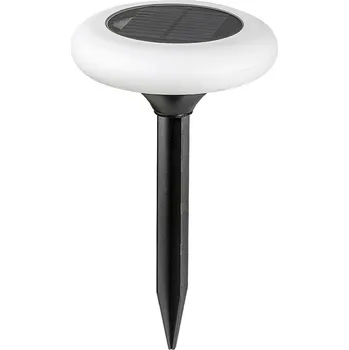 Venkovní osvětlení Rabalux venkovní solární svítidlo Haiti LED 0,6W černá IP65 RGB 7069