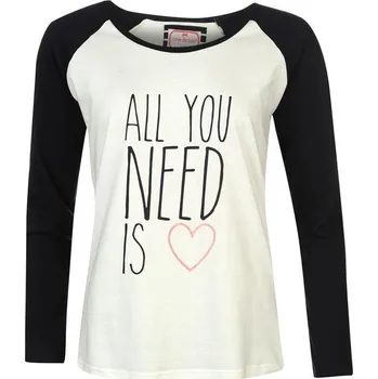 Dámské tričko dámské tričko CDM - NAVY/WHITE - XL (Cdm Slogan Top)