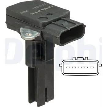 Čidlo automobilu Snímač množství protékajícího vzduchu DELPHI AF10343-12B1