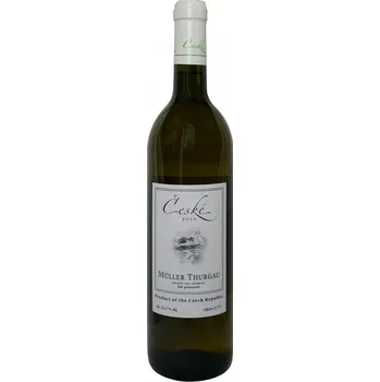 Müller Thurgau 2022, jakostní víno, České vinařství Chrámce, suché