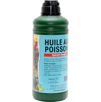 Lovecký atraktant VITEX Vnadidlo na černou zvěř rybí tuk 1 l