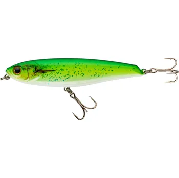 Umělá nástraha CAPERLAN Wobler na mořský rybolov na nástrahu Wizdom 95F ŽLUTÁ