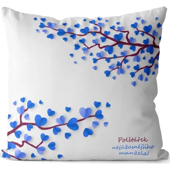 Dekorativní polštářek Polštář nejúžasnějšího manžela