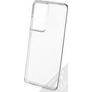 Pouzdro na mobilní telefon 1Mcz TPU-2 ochranný kryt pro Samsung Galaxy S21 Ultra průhledná (transparent)