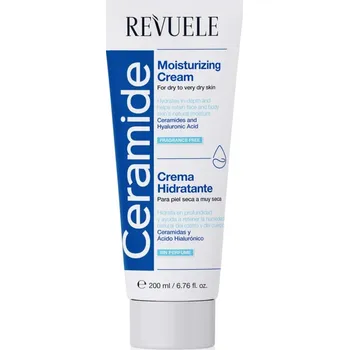Tělový krém Revuele Ceramide Moisturizing Cream hydratační krém na tělo a obličej pro suchou až velmi suchou pokožku 200 ml