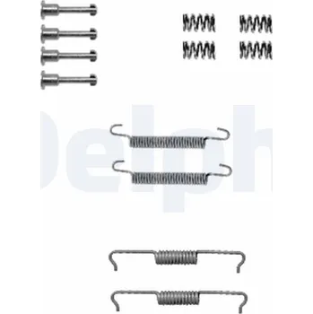 Autodíl Sada příslušenství, parkovací brzdové čelisti DELPHI LY1330