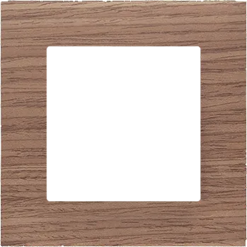 Elektrická zásuvka SIMON TRN1/186 Rámeček 1 násobný, dřevěný bílá