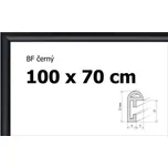BFHM Plastový rám na puzzle 100x70cm - černý 123050