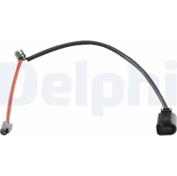 Brzdová destička Výstražný kontakt, opotřebení obložení DELPHI LZ0324