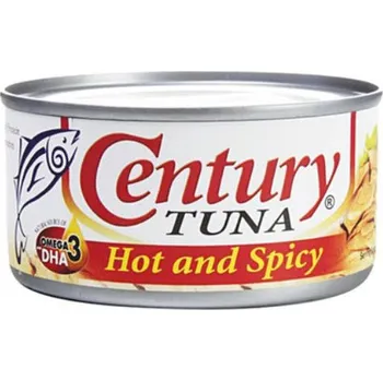 Omáčka Century Tuna Tuňákové plátky Hot & Spicy 180g