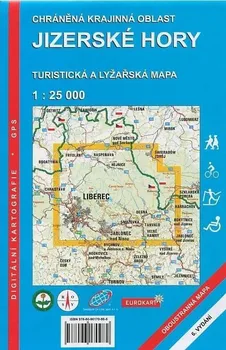 WKK Jizerské hory: Turistická a lyžařská mapa 1:25 000 - ROSY (2016, 6. vydání)