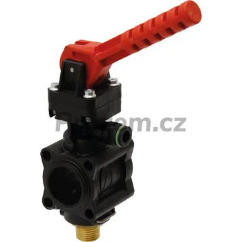 Příslušenství k čerpadlu Manuální sekční ventil s přípojem pro regulátor tlaku T1, 35 l/min, 40 bar, 463, 463061H