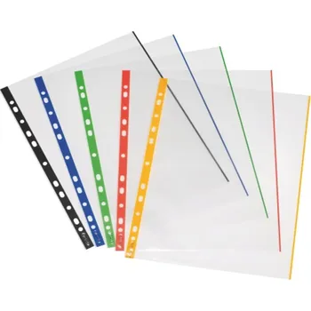 Herlitz Prospektový obal s barevným okrajem A4 50 ks