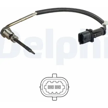 Čidlo automobilu Čidlo, teplota výfukových plynů DELPHI TS30186