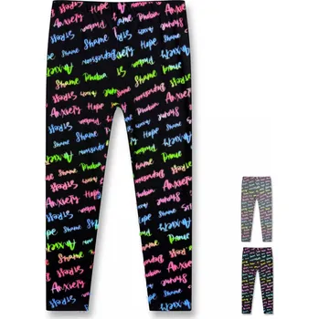 KUGO DÍVČÍ LEGÍNY "VEGAS" Barva: černá, Velikost: 152