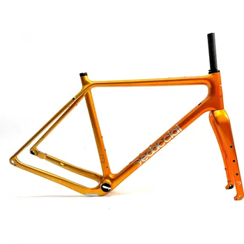 rám kola Dedacciai Gravel rám DedacciaiStrada POLVERE Carbon, vel. L, Candy Orange, 1100g