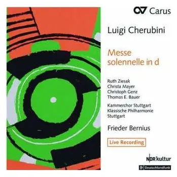Zahraniční hudba CD Luigi Cherubini: Messe Solennelle In D Minor 2020