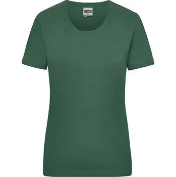 Dámská móda James&amp;Nicholson Dámské triko JN802 Dark Green L