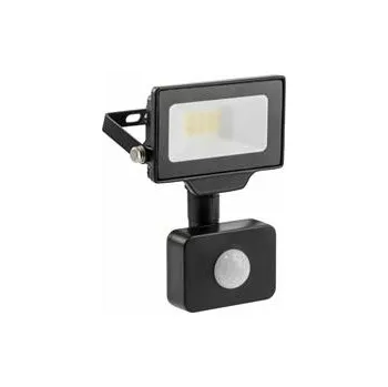 Venkovní osvětlení GTV G-TECH LED světlomet se snímačem pohybu,10W,1000lm,AC220-240V,50/60 Hz,PF>0,9,RA>80,IP65,120°,4000K,černá