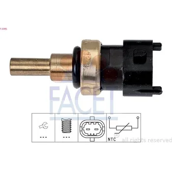 Auto-moto Snímač, teplota chladiva FACET 7.3395