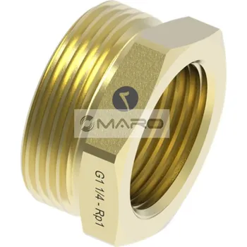 Instalatérský materiál Merabell Redukce mosazná pro vodu a plyn Rp1"F x G5/4"M pro vlnovcovou trubku DN25, M0223