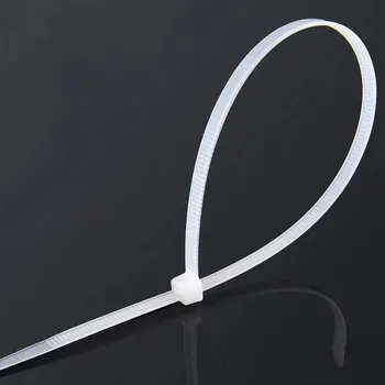 Stahovací páska Stahovací pásky 4,8 x 300 mm Barva: Bílá