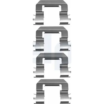 Přislušenství brzdového systému Sada příslušenství, obložení kotoučové brzdy DELPHI LX0667