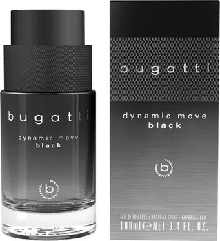 Pánský parfém Bugatti Dynamic Move Black M EDT 100 ml