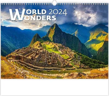 Kalendář Helma365 Nástěnný kalendář World Wonders 2024