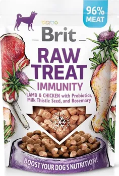 Pamlsek pro psa Brit Raw Treat Immunity Lamb&Chicken 40 g