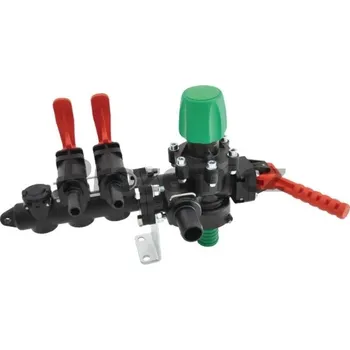 Ventil Manuální sekční ventil pro 2 sekce, 20 bar, 461, 461020