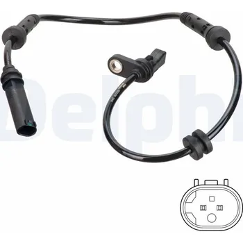 Přislušenství brzdového systému Snímač, počet otáček kol DELPHI SS20757