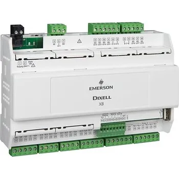 Řídící jednotka Řídicí jednotka pro středně/velkoobjemové šokové chlazení a mrazení XB887D na 10 DIN lištu s připojením VISOTOUCH