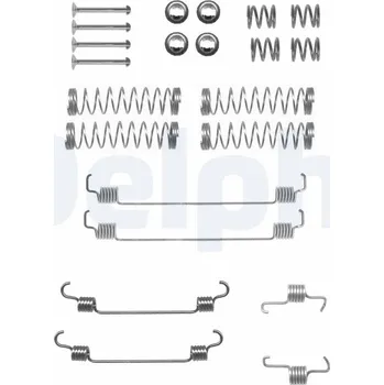 Autodíl Sada příslušenství, brzdové čelisti DELPHI LY1331