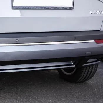 Lišta karosérie Milotec Nerezová lišta zadního nárazníku Škoda Karoq (2017 - 2022) -