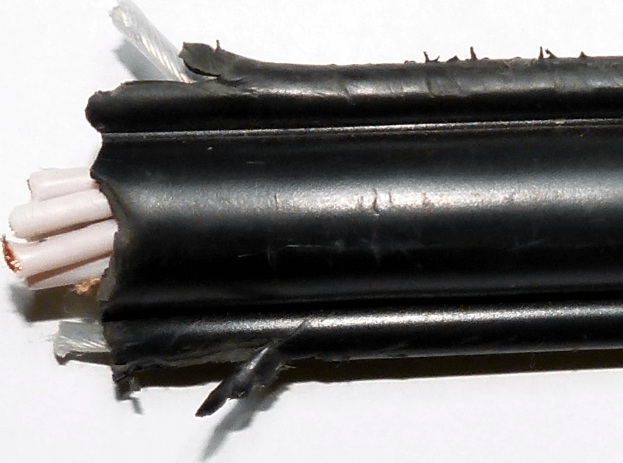 Závěsný kabel s bočními lanky k závěsným ovladačům 5x 1,5 mm²