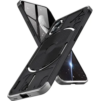 Pouzdro na tablet VSECHNONAMOBIL 60295 360° Ochranný kryt Nothing Phone 1 černý-stříbrný