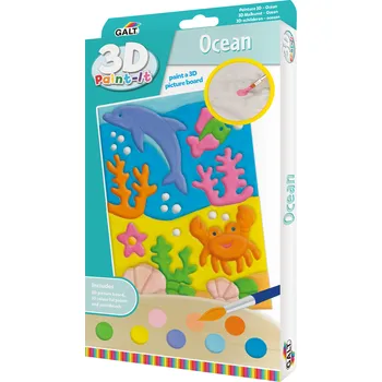 omalovánky Galt 3D omalovánky - Oceán