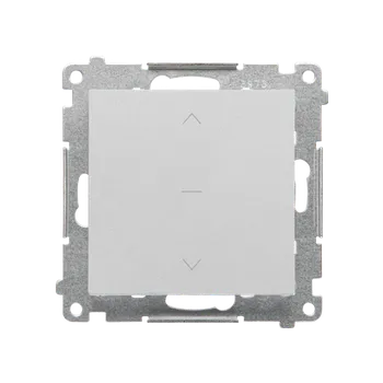 vypínač SIMON TZW1K.01/143 Spínač žaluziový (přístroj s krytem), třípolohový, řazení 1-0-2, 10 A / 250 V~, b