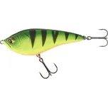 CAPERLAN Wobler Jerkbait WXM JRK 100SP Fireperch ZELENÁ|ČERNÁ|ŽLUTÁ